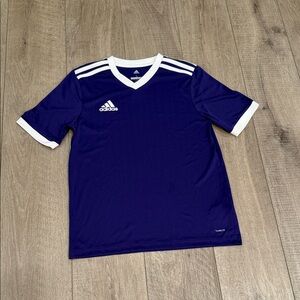 Adidas Deep Purple Sports Jersey Size Large